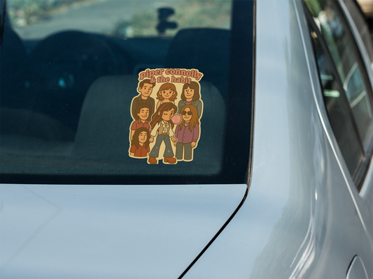Piper Connolly & The Habit Bumper Sticker